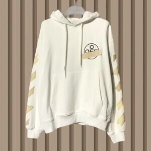 Off-White Men's Hoodie White